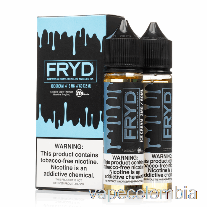 Vape Kit Completo Helado - E-líquido Fryd - 120ml 6mg